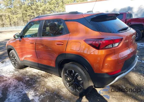 2022 Chevrolet Trailblazer Fwd Lt from USA, damaged, VIN KL79MPS26NB114922